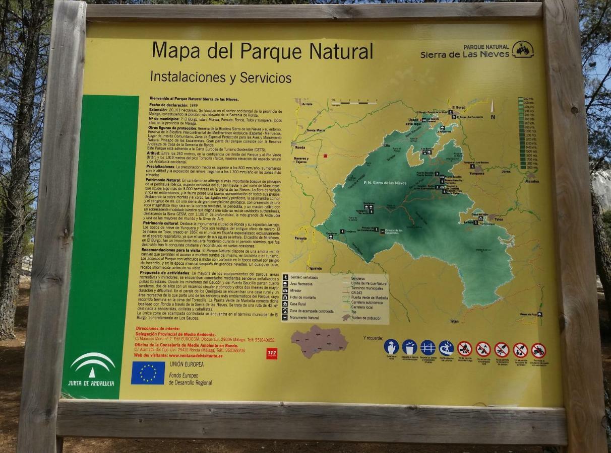 Finca Las Morenas Yunquera Eksteriør bilde